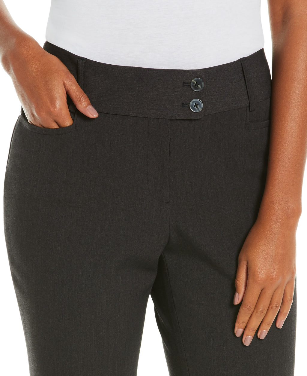 Gabardine Bootcut Pant Short - Curvy Fit  29" inseam