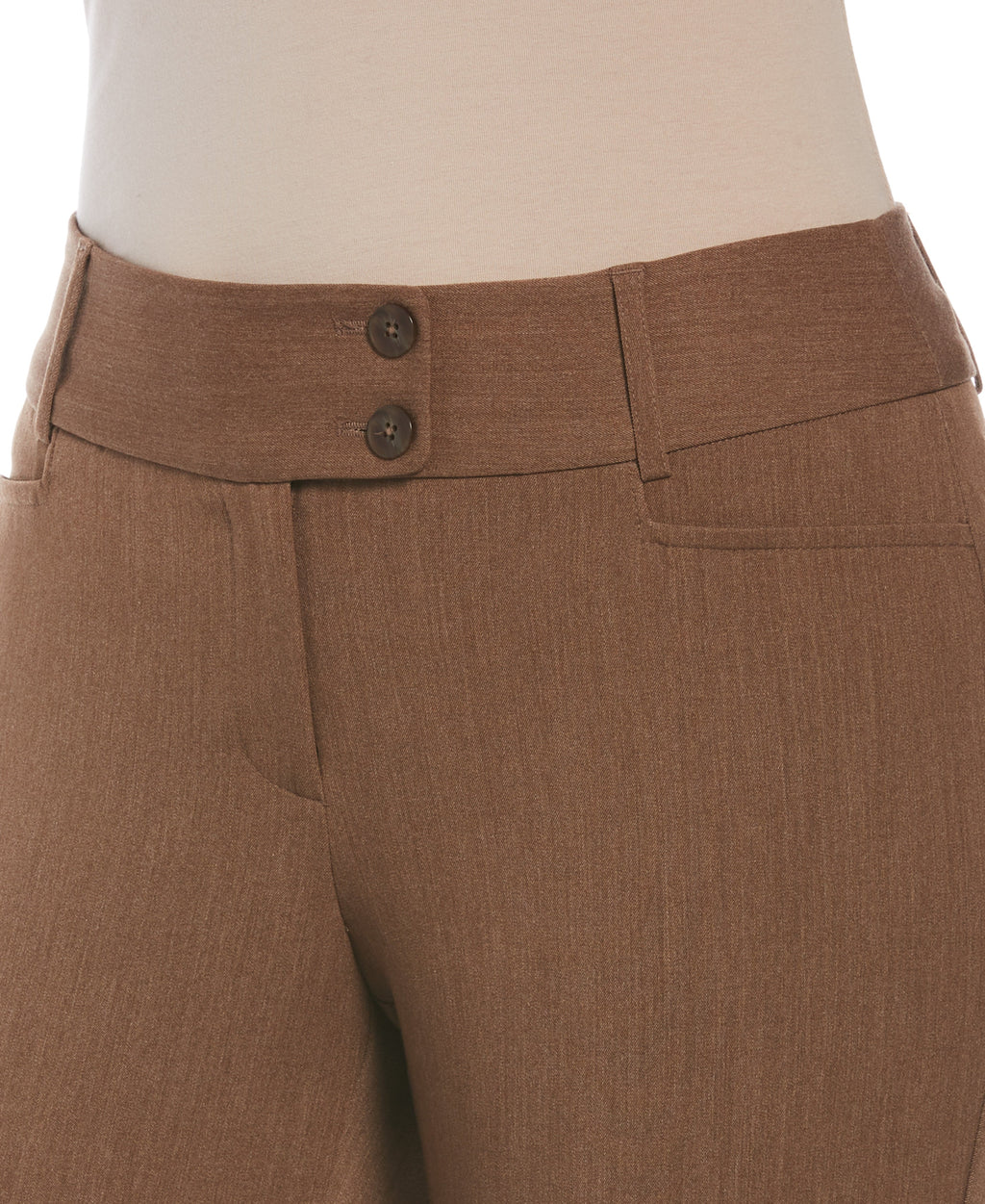 Gabardine Bootcut Pant Short - Curvy Fit  29" inseam