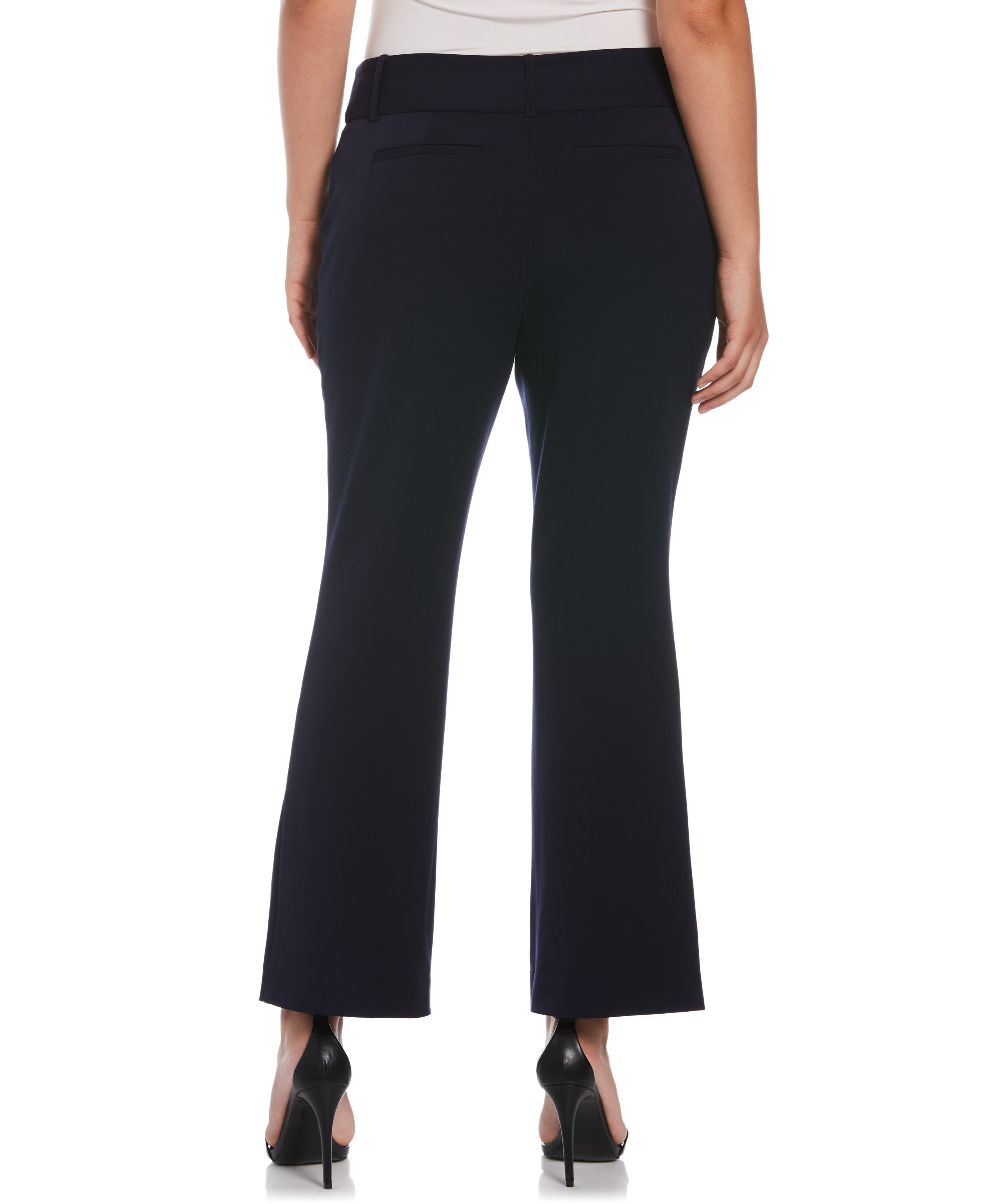 Gabardine Bootcut Pant Short - Curvy Fit  29" inseam