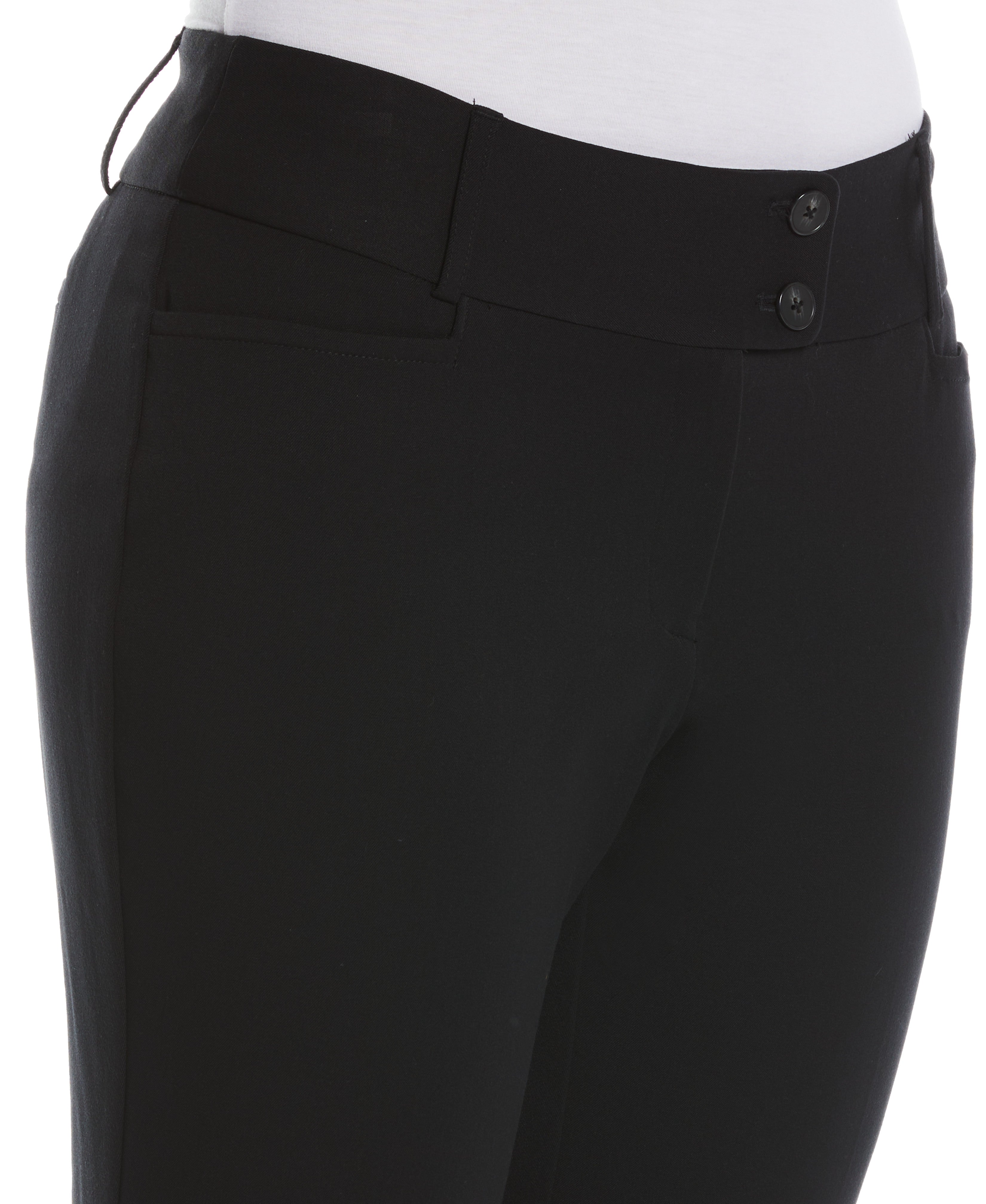 Gabardine Bootcut Pant Short - Curvy Fit  29" inseam
