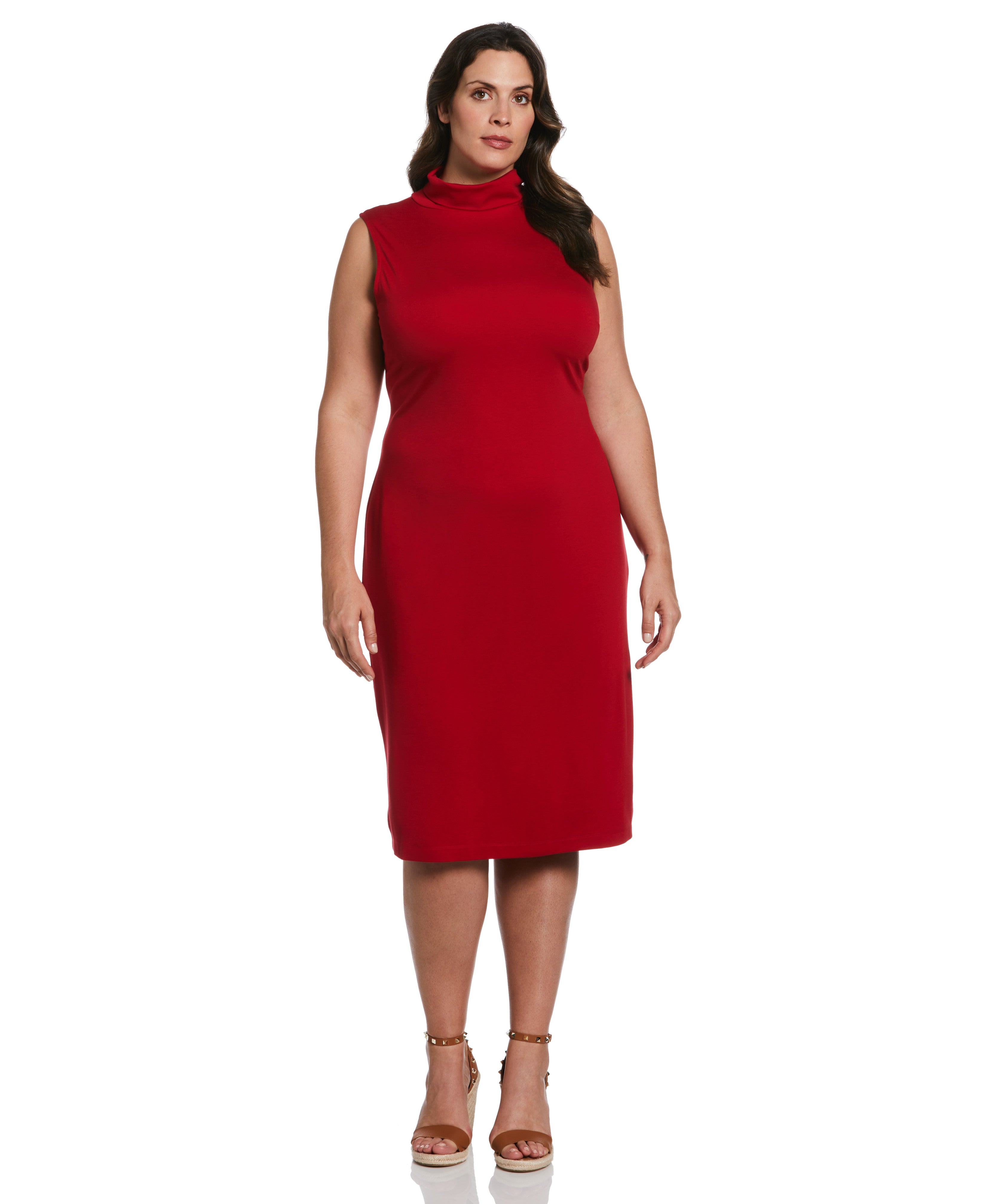 Funnel Neck Dress