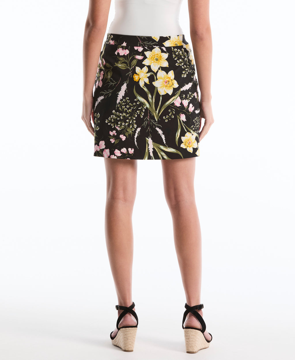 Floral Print Skort