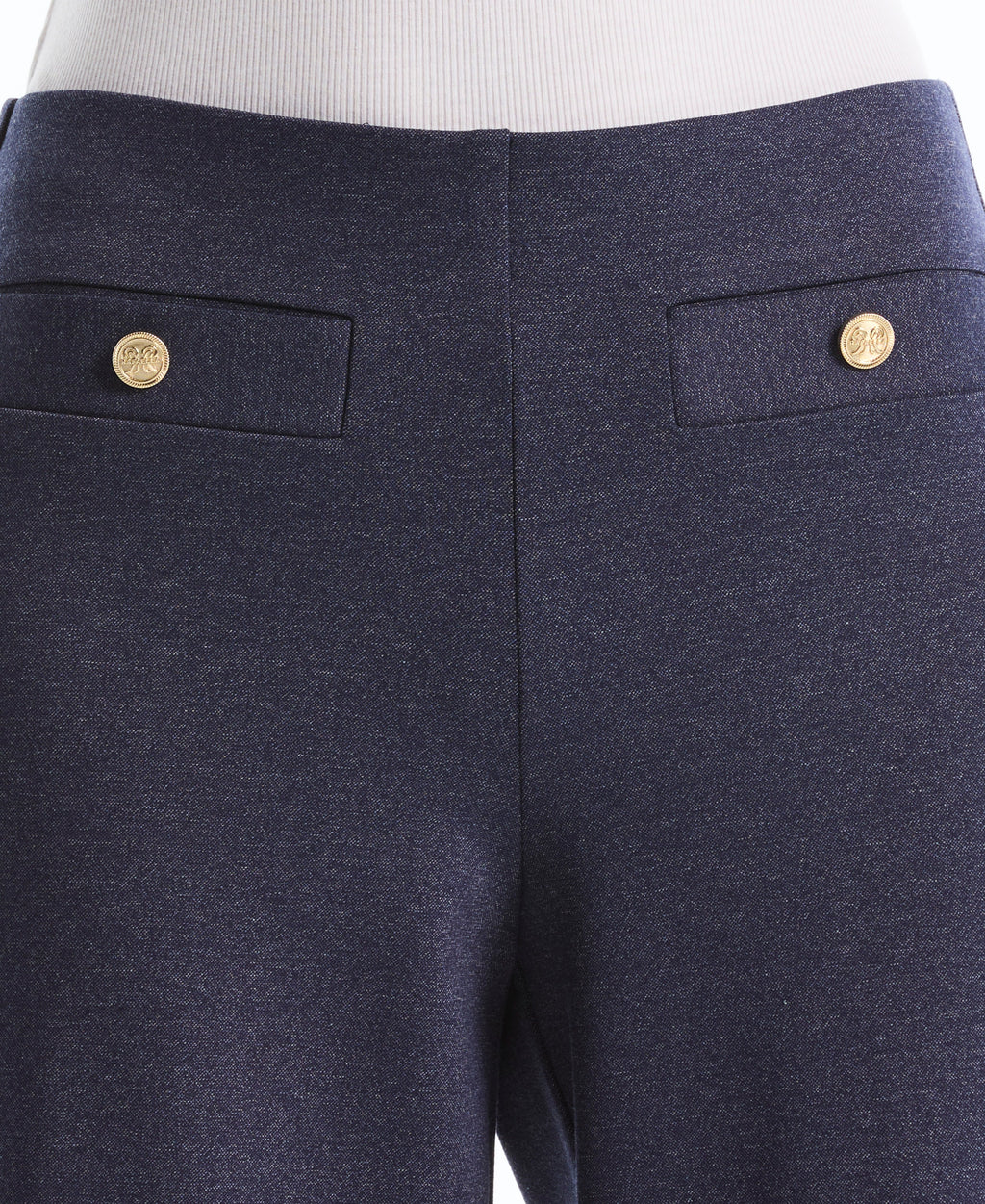 Indigo Denim Wide Leg Pant