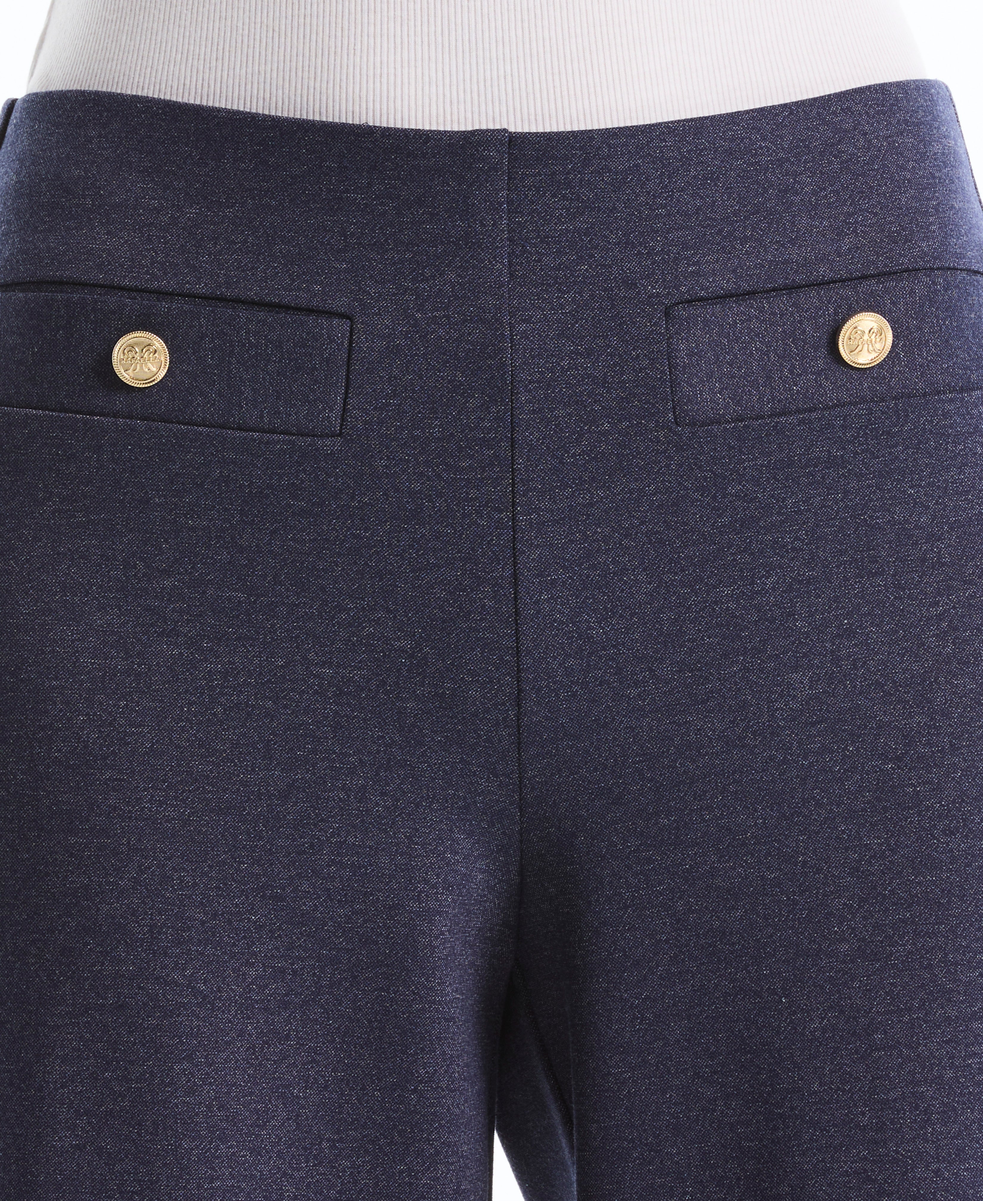 Indigo Denim Wide Leg Pant