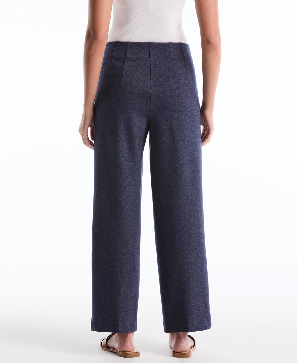 Indigo Denim Wide Leg Pant