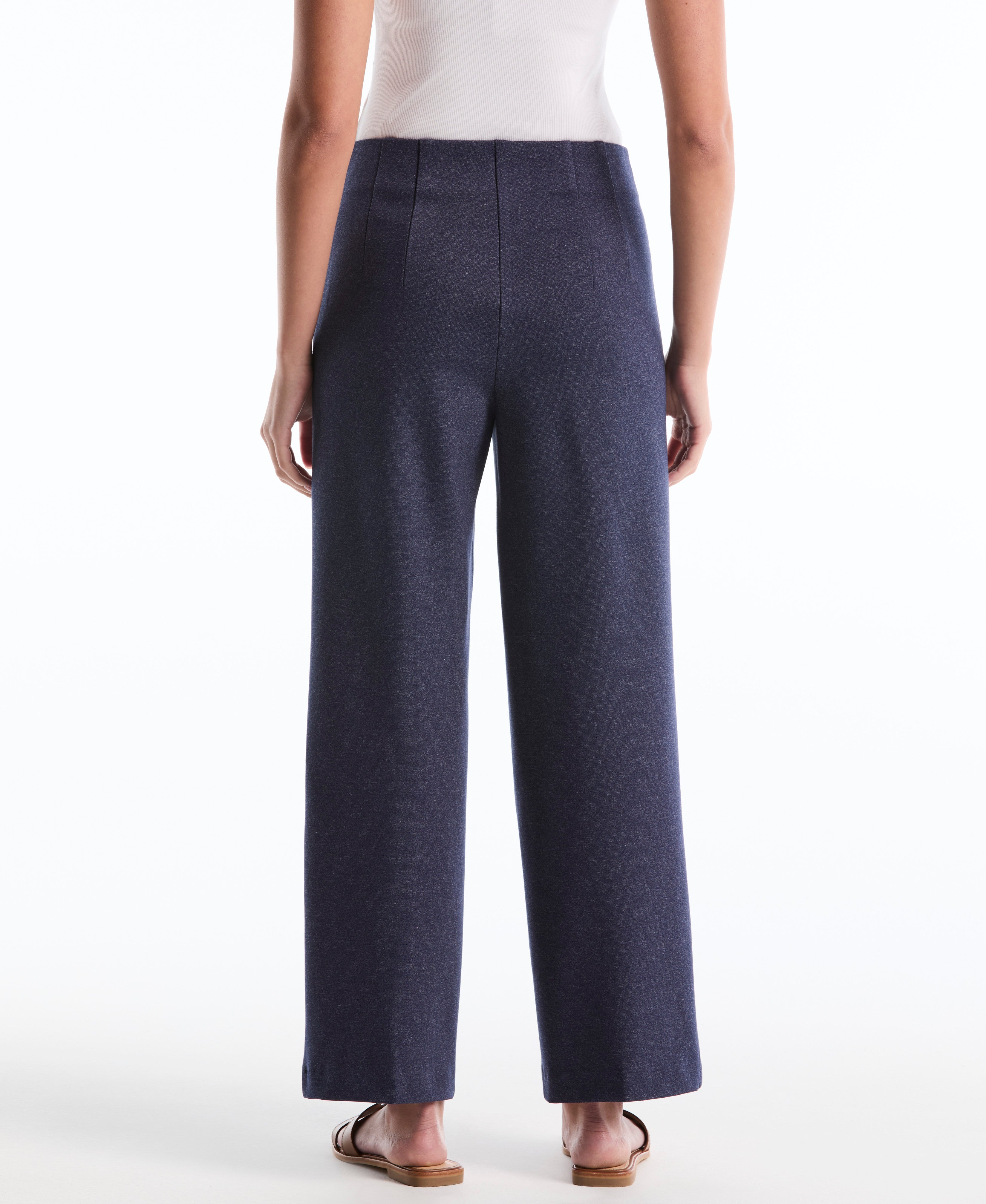 Indigo Denim Wide Leg Pant